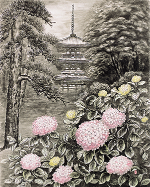 Hydrangea Temple
