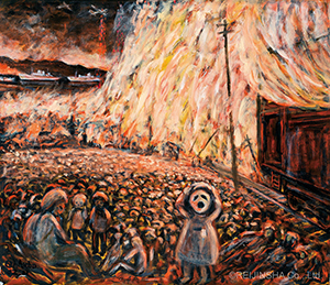 Land Burnt Due to Failure